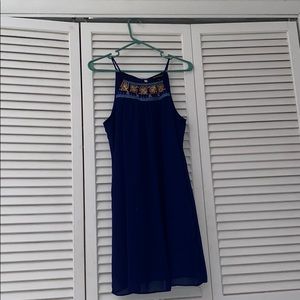 Blue summer dress